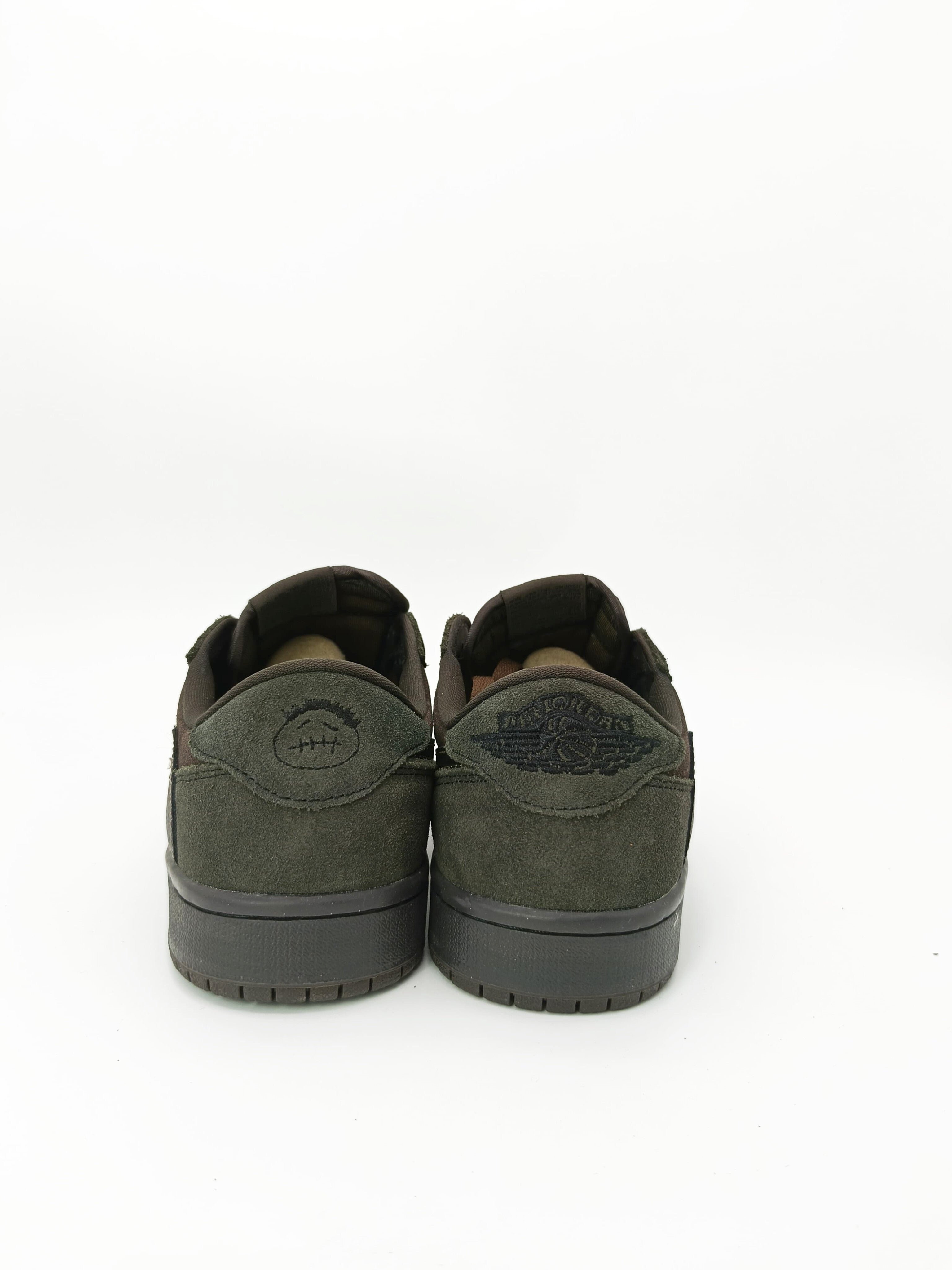 AJ1 Low Travis Scott Velvet Brown (Suede Version)