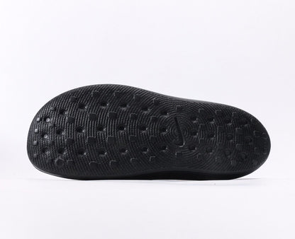 Nikee ReactX Rejuven8 Slides "Triple Black"