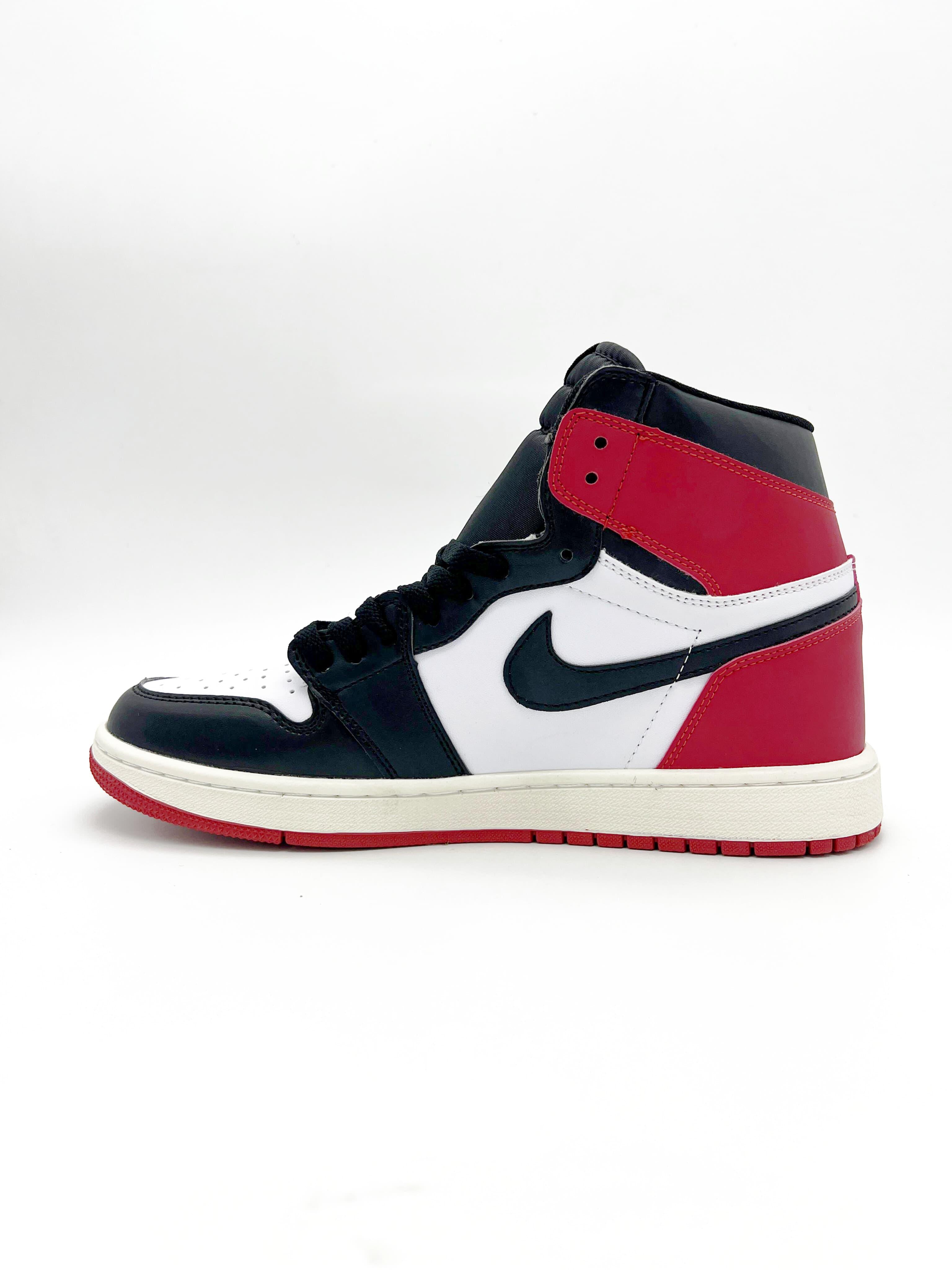 AJ1 Black Toe Reimagined (1:1 DOT PERFECT)