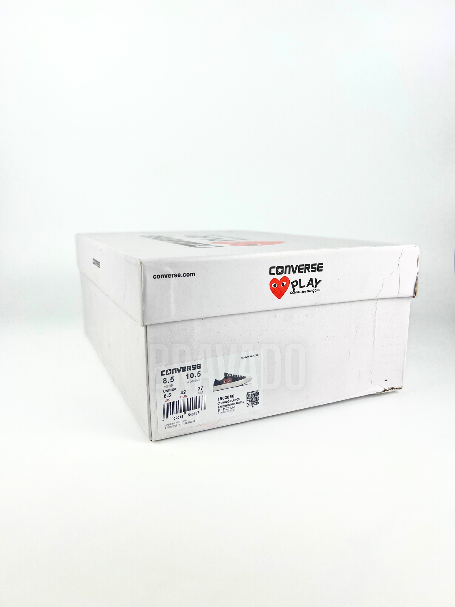 Chuck Taylor All-Star LOW CDG PLAY Black (1:1 DOT PERFECT)