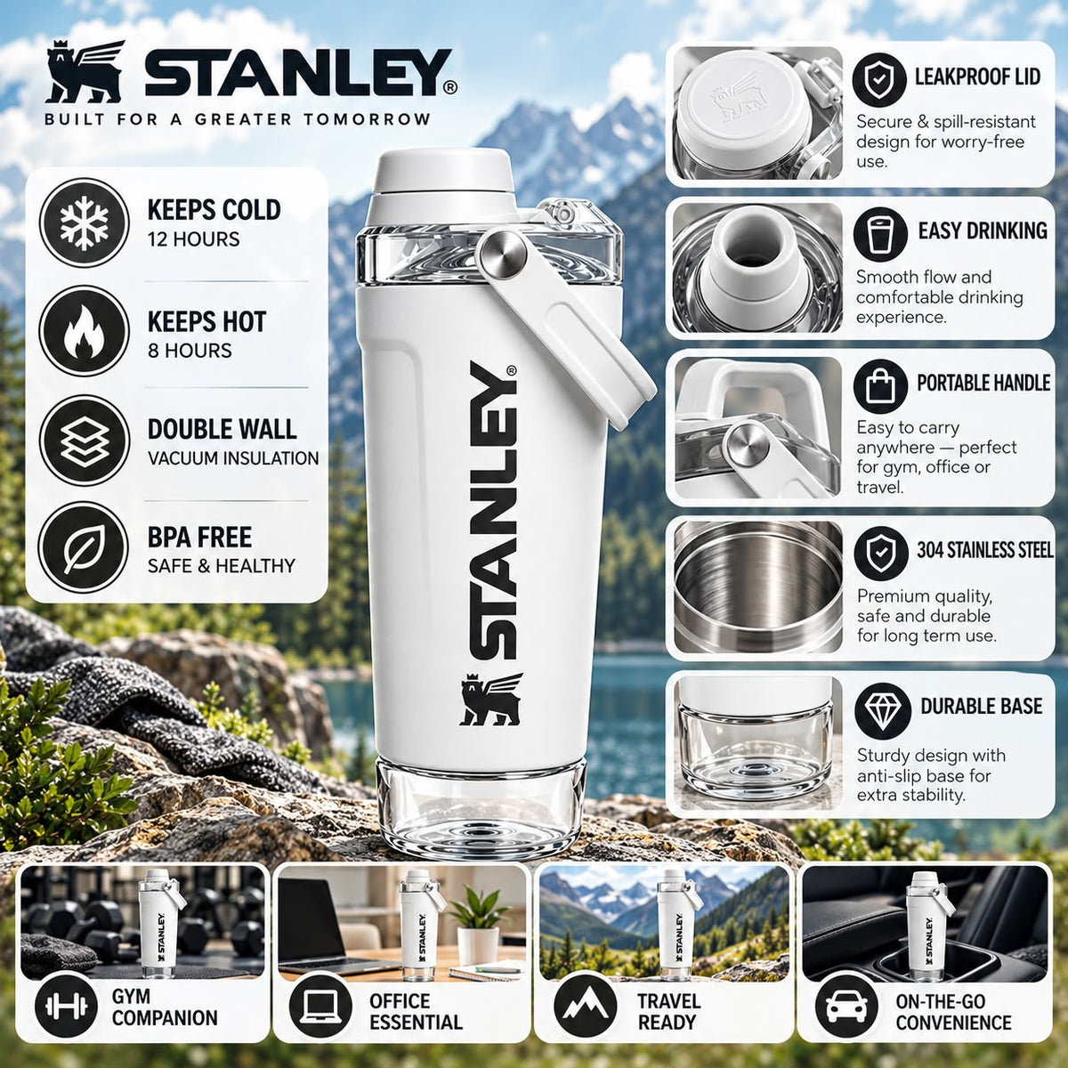 Stanley Vitalize Shaker Chalk (1:1 DOT PERFECT)