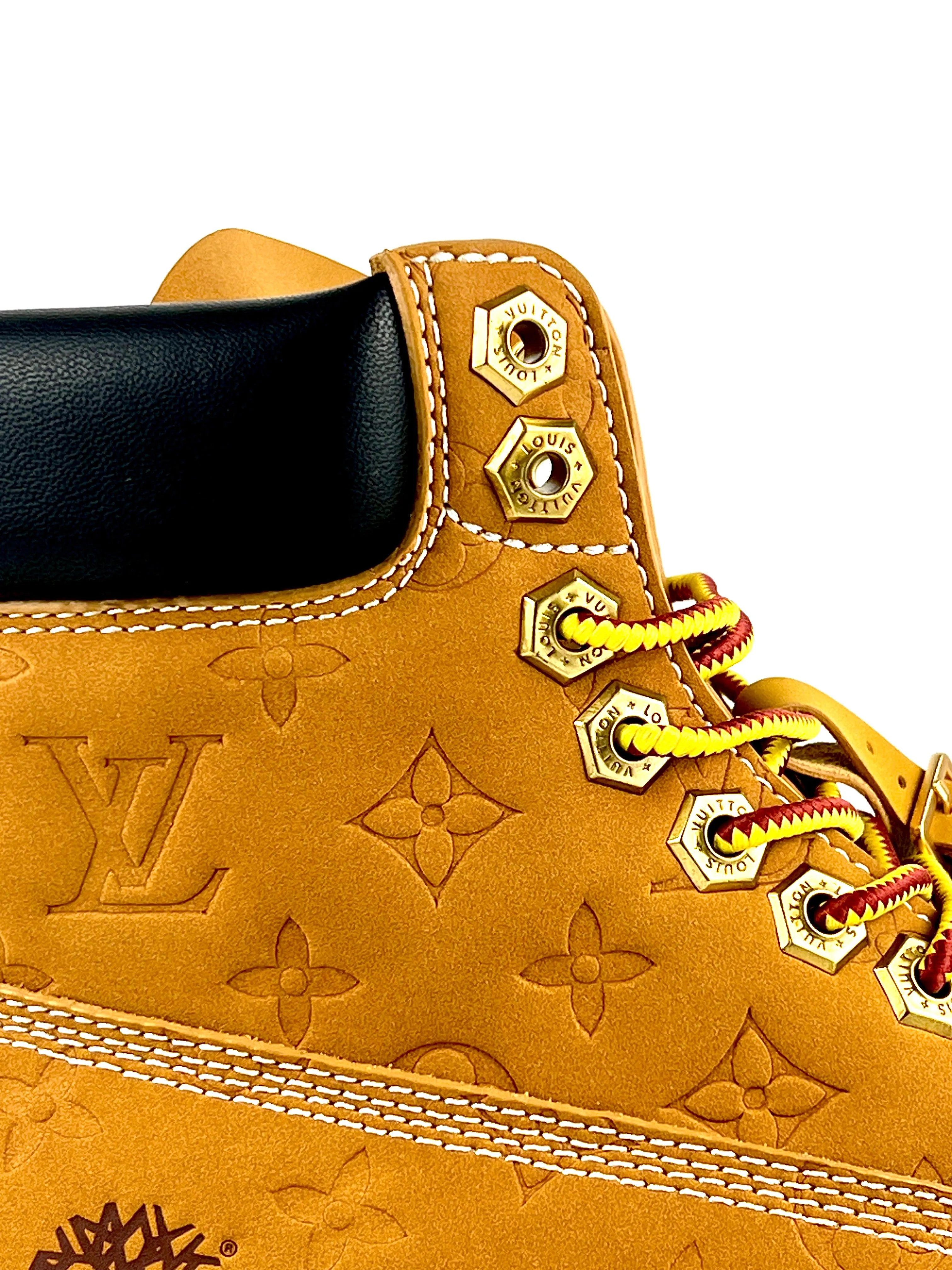 LV x Timberland Ankle Boots (1:1 DOT PERFECT)