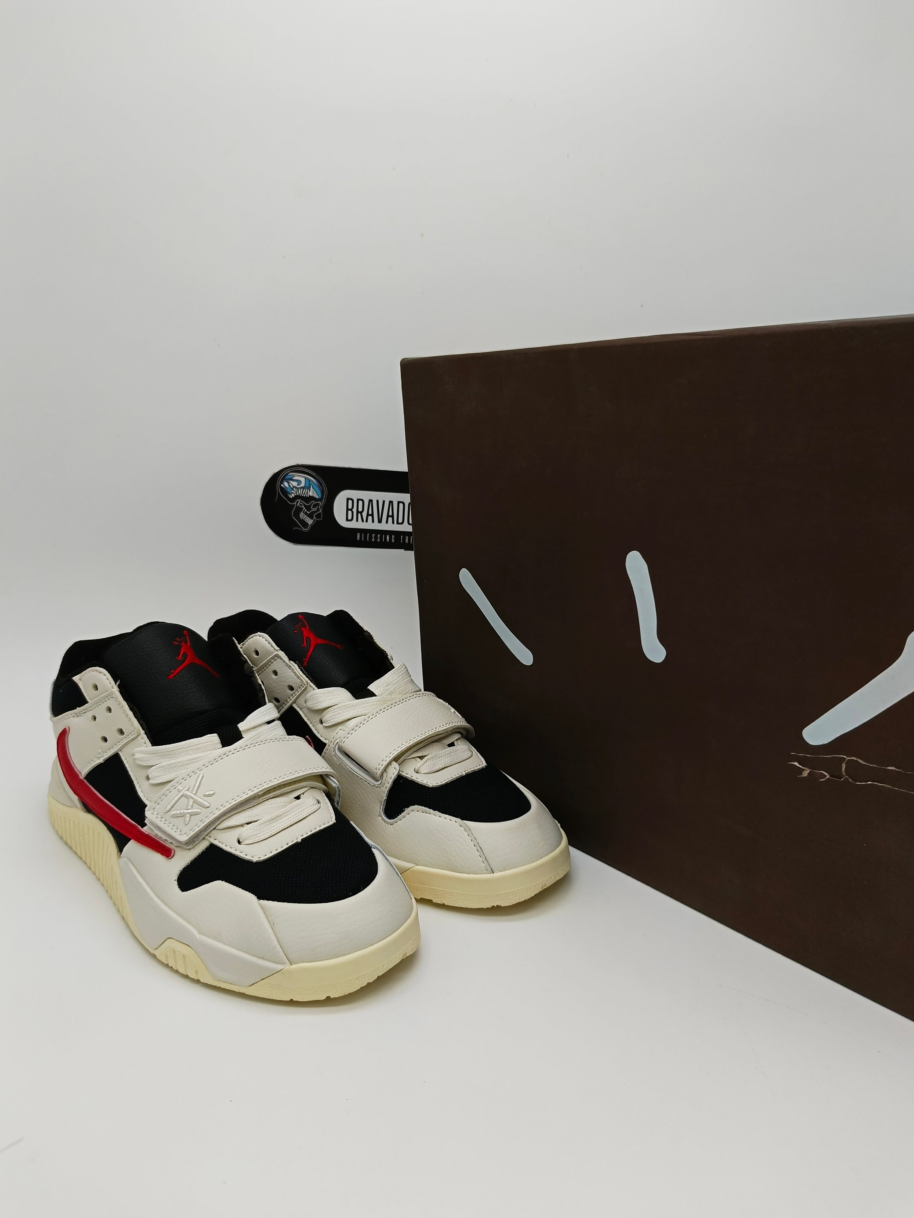 Jordan JumpmanJack Travis Scott University Red (1:1 DOT PERFECT)
