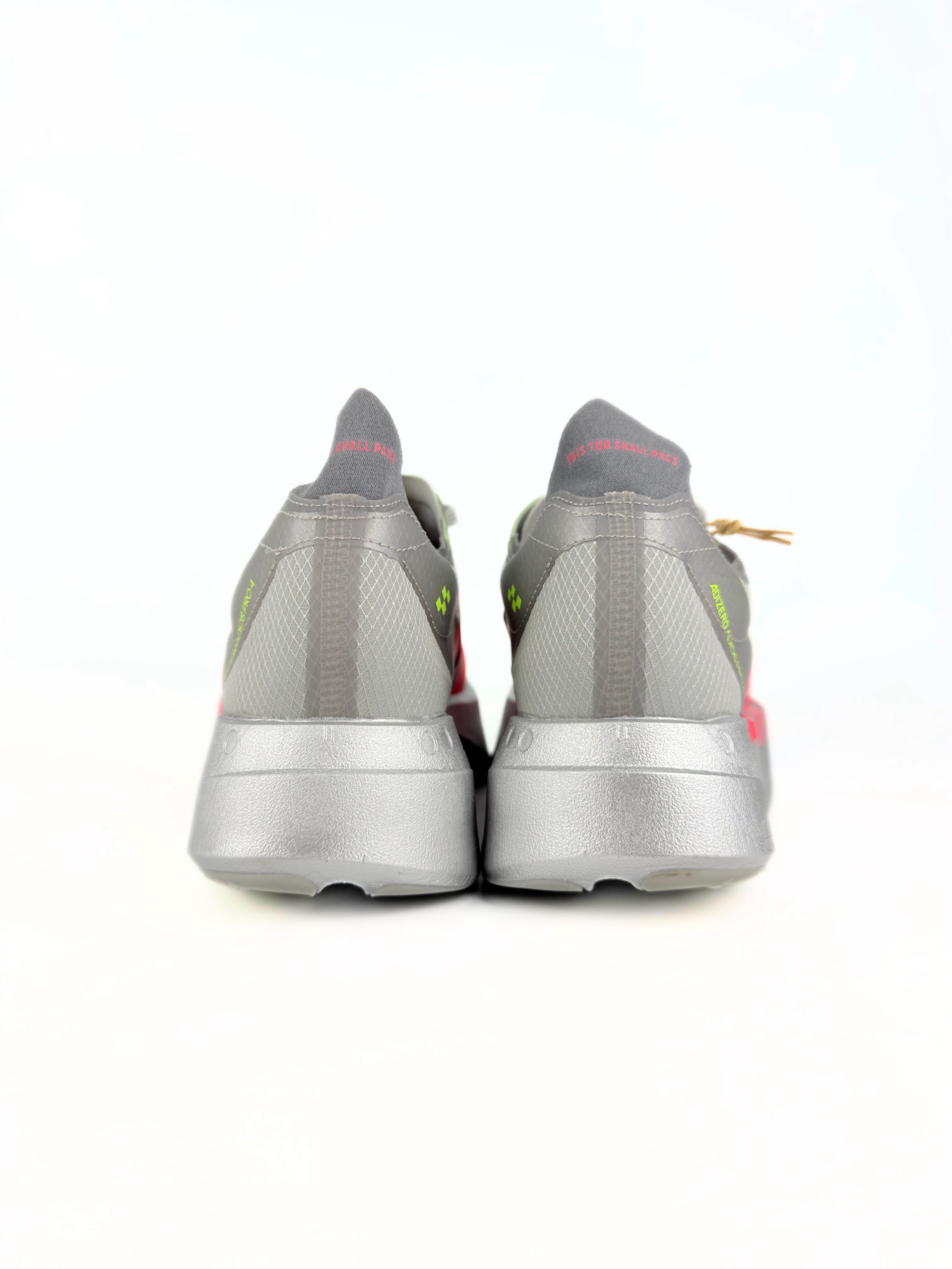 Adidass Adizero Adios Pro 4 Silver Metallic (1:1 DOT PERFECT)