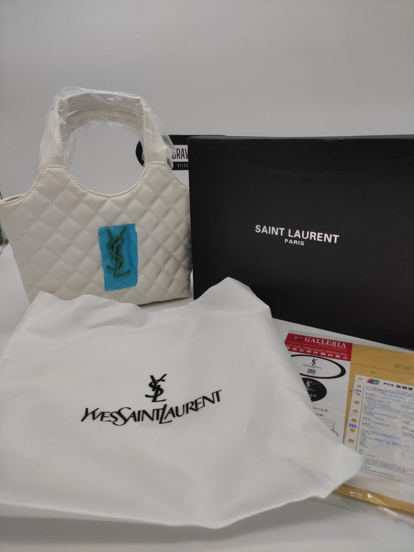 YSL Handbag White