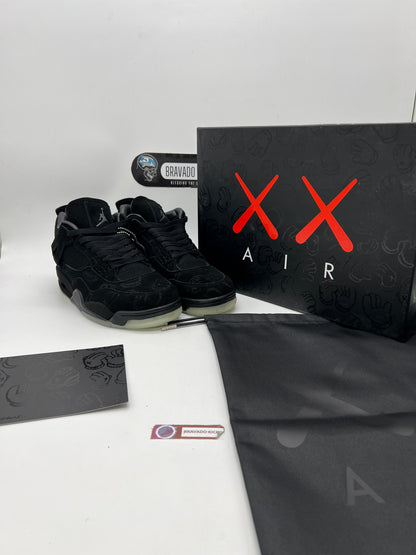 Air Jordan 4 Kaws Black