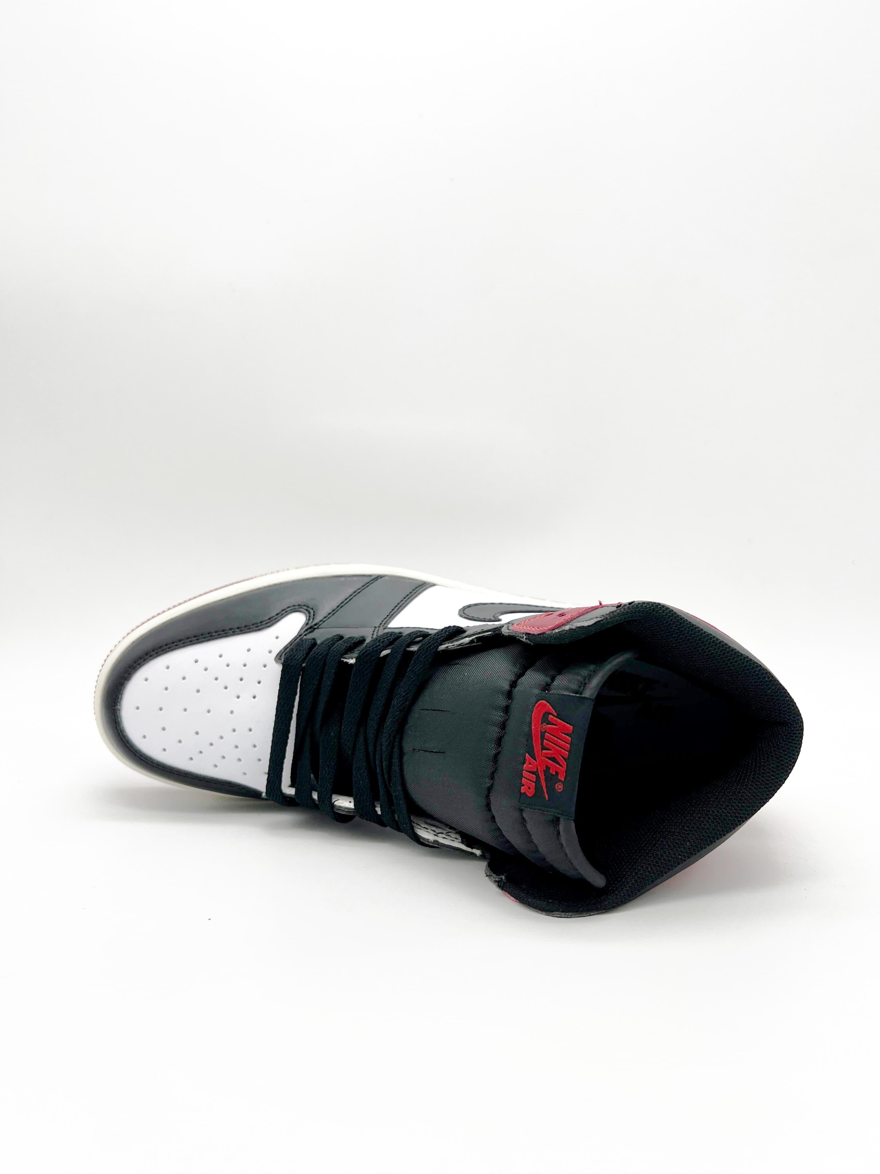 AJ1 Black Toe Reimagined (1:1 DOT PERFECT)